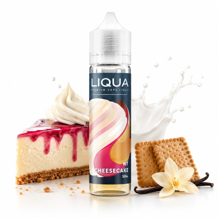 E-Liquide LIQUA 50 ml Mix & Go NY Cheesecake