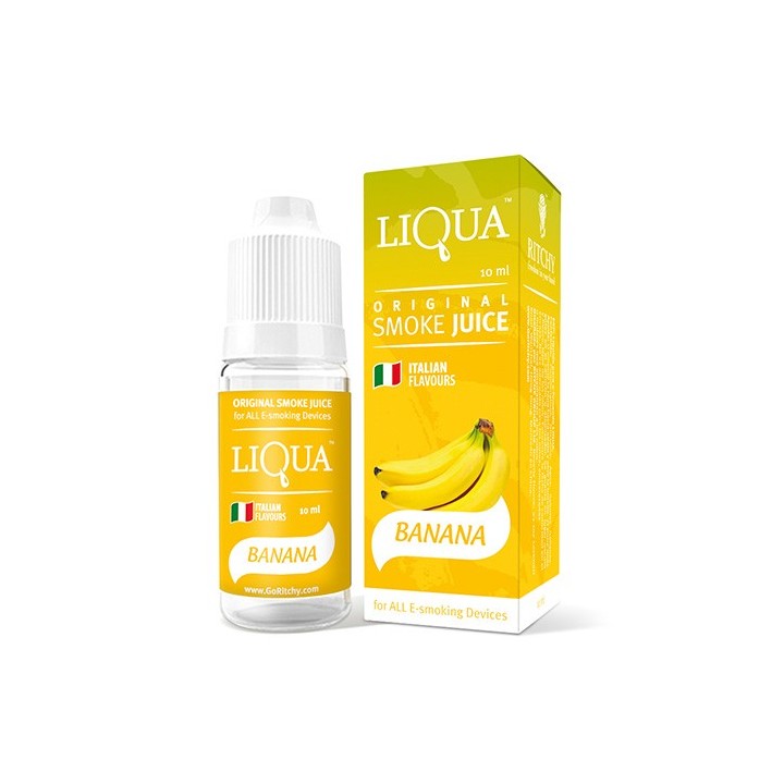 E-liquide LIQUA goût Banane Flacon 10 ml