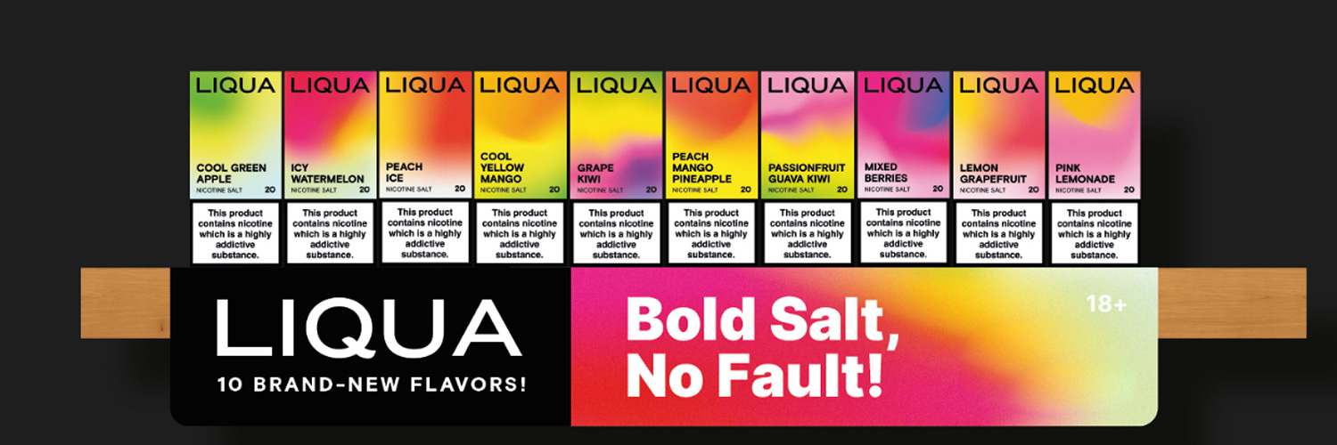 E-liquides Liqua aux sels de nicotine