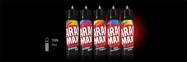 E-liquides Aramax Short Fill 50 ml