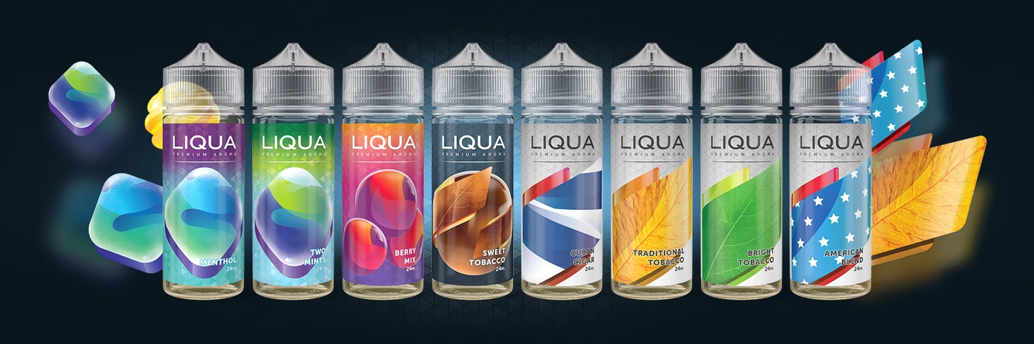 Arôme LIQUA en flacon 70 ml Shake and Vape